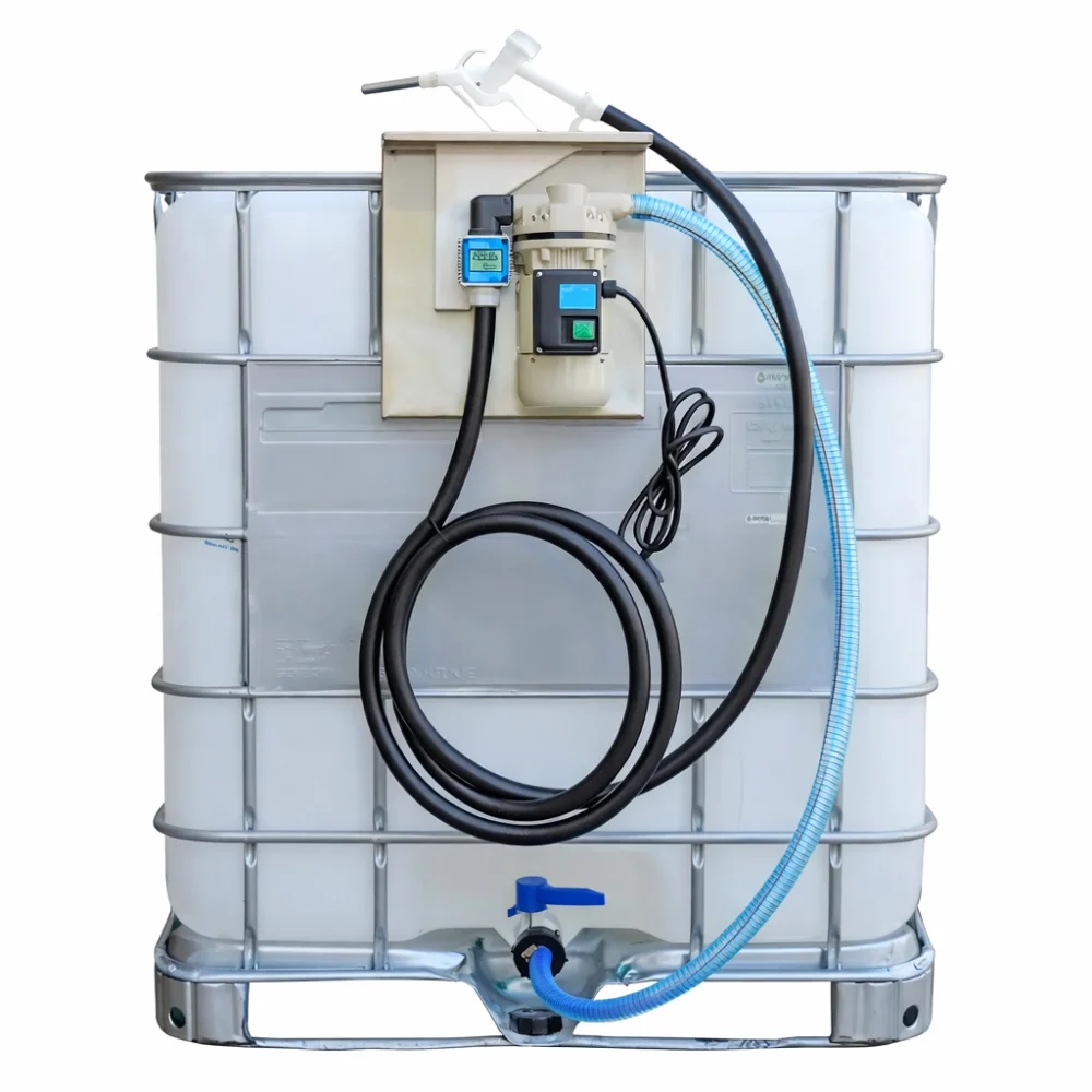 Kit Bomba de Abastecimento Arla 32 220V 40Lpm Com Reservatório 1000L - Vilubri-REF3414