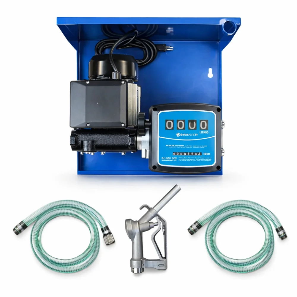 Kit Bomba de Abastecimento Diesel 220V 60Lpm com Reservatório 1000L - Bremen-Ref359