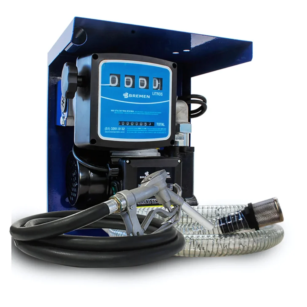 Kit Bomba de Abastecimento Diesel 220V e Bacia de Contenção 1000L - Bremen