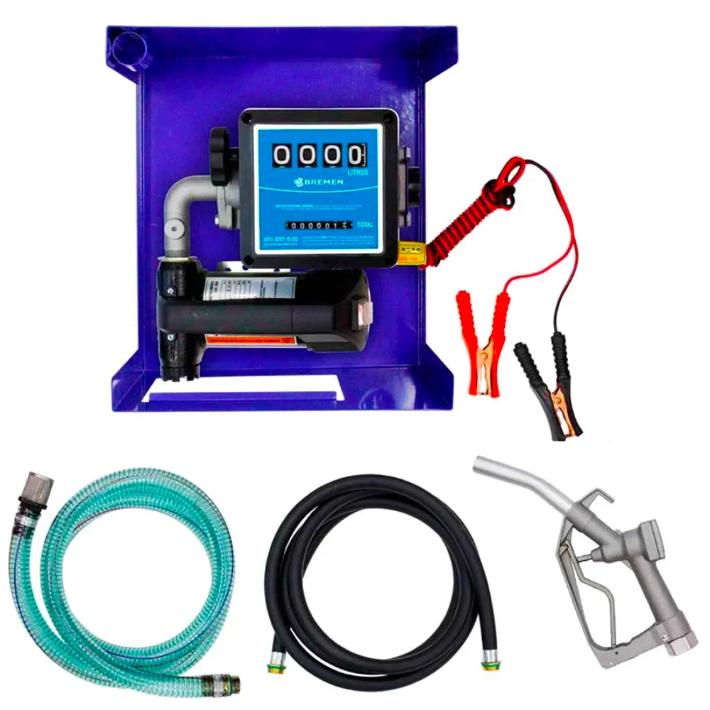 Kit Bomba de Abastecimento Para Óleo Diesel 12V 40LPM - Bremen