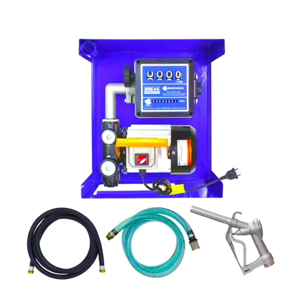 Kit Bomba de Abastecimento para Óleo Diesel 220V 60LPM - Bremen-8835