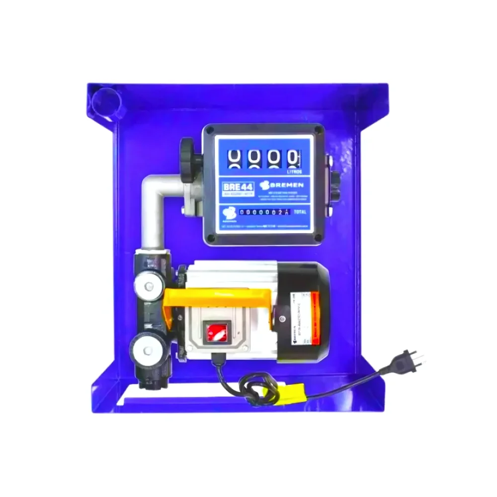 Kit Bomba de Abastecimento Para Óleo Diesel 220V 60LPM com Bico Automático e Adaptador para Reservatório - Bremen