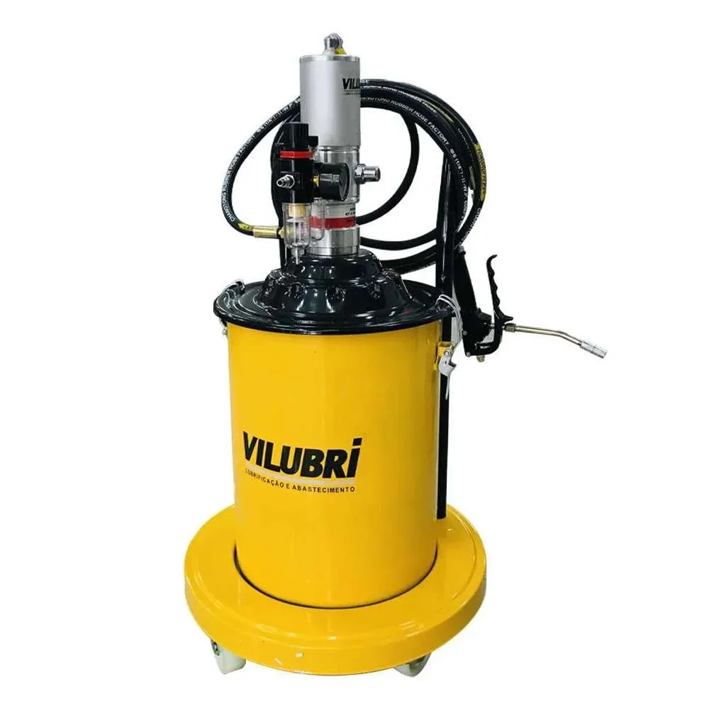 Propulsora Pneumática de Graxa 20Kg Completa com Gatilho - Vilubri-1742