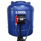 Bomba de Abastecimento Para Diesel 220V 60Lpm Com Tanque Reservatório de 2.000 Litros - Grein-TG2000