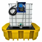 Kit Bomba de Abastecimento Diesel 220V 60Lpm e Bacia de Contenção 1000L - Bremen-REF347