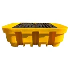 Kit Bomba de Abastecimento Gasolina 220V 40Lpm e Bacia de Contenção 1000L - Vilubri-REF349