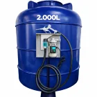 Kit Bomba de Abastecimento para Arla 32 40Lpm 220V com Tanque de 2.000 Litros - Vilubri-TA2000