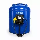 Kit Bomba de Abastecimento Para Diesel 220V 60Lpm Com Tanque de 3.000 Litros - Grein-T3000