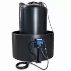 Tanque de Abastecimento Diesel com Bomba de Abastecimento 220V 60Lpm e Bacia de Contenção 5.000 Litros - Bremen-TP5000