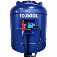 Kit Bomba de Abastecimento Para Diesel 220V 60Lpm Com Tanque de 10.000 Litros - Bremen-T10000