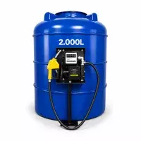 Kit Bomba de Abastecimento para Diesel 220V com Tanque de 2.000 Litros - Grein-T2000