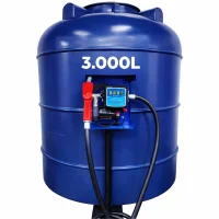 Kit Bomba de Abastecimento Para Diesel 220V 60Lpm Com Tanque de 3.000 Litros - Bremen-T3000