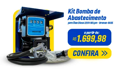 Kit Bomba de Abastecimento para Óleo Diesel 220V 60Lpm - Bremen-8835