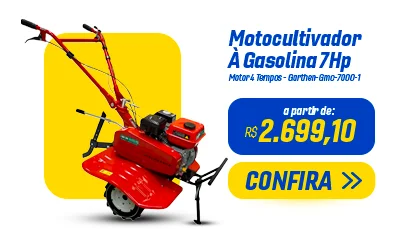 Motocultivador À Gasolina 7Hp Motor 4 Tempos - Garthen-Gmc-7000-1