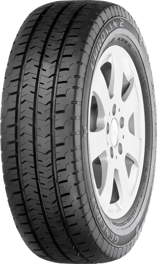 Pneu General Tire 205/70R15C 106/104R Eurovan 2 8Pr