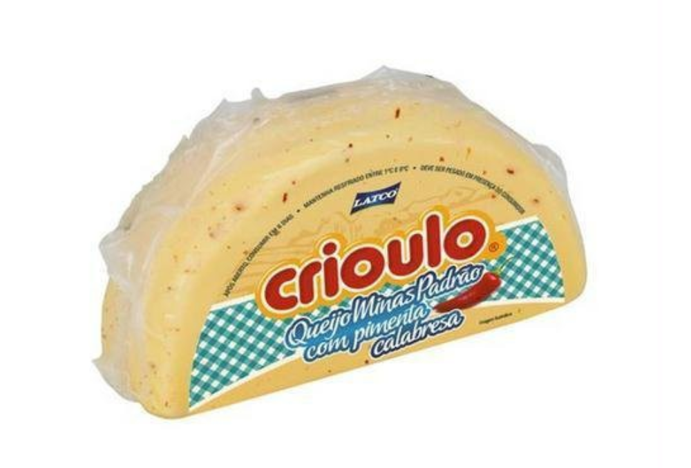 Queijo Minas Padrão Pimenta Calabresa Kg Crioulo Supermercado Bom Gourmet Curitiba 4033