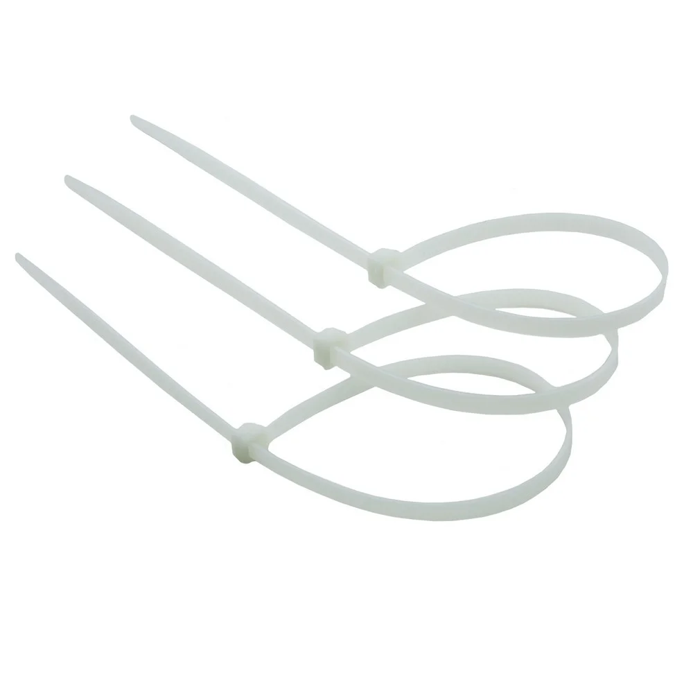 Abracadeira de Nylon Branca 100pcs 250X3,6MM Thompson 604