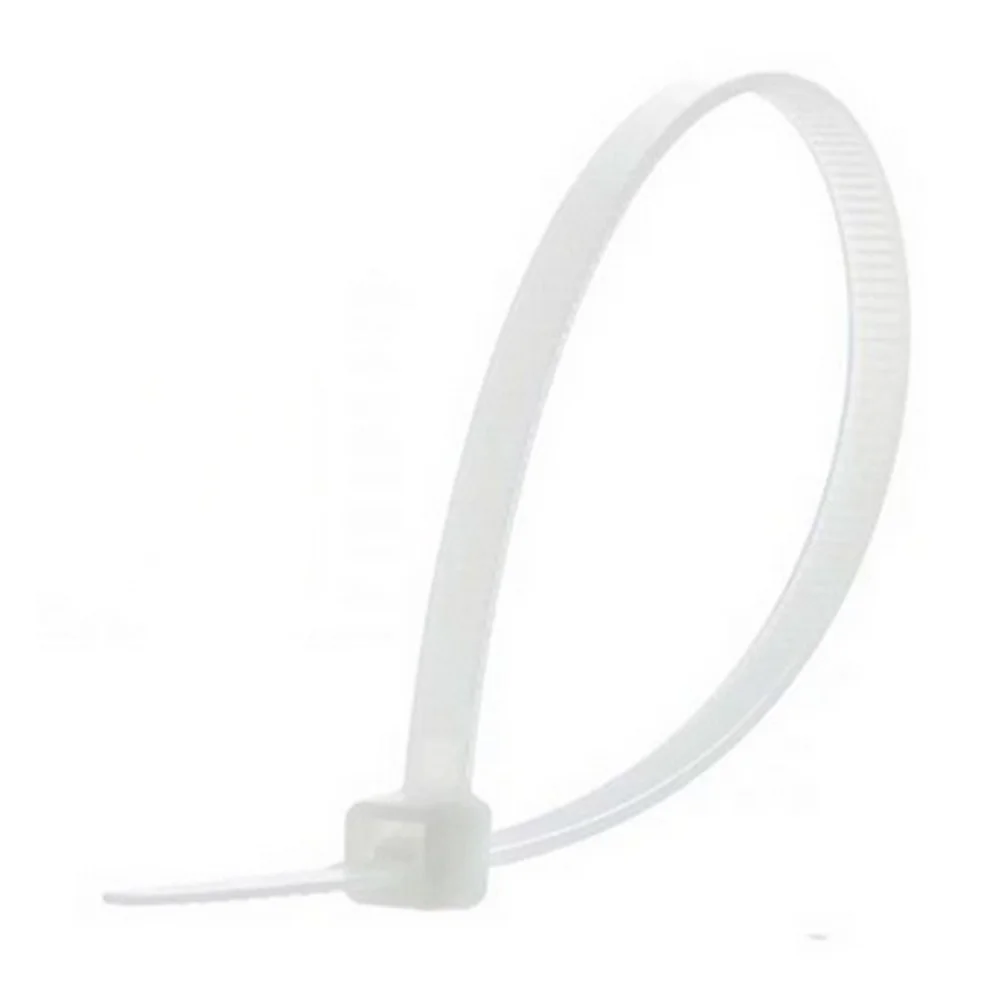 Abracadeira de Nylon Branca 100pcs 250X3,6MM Thompson 604