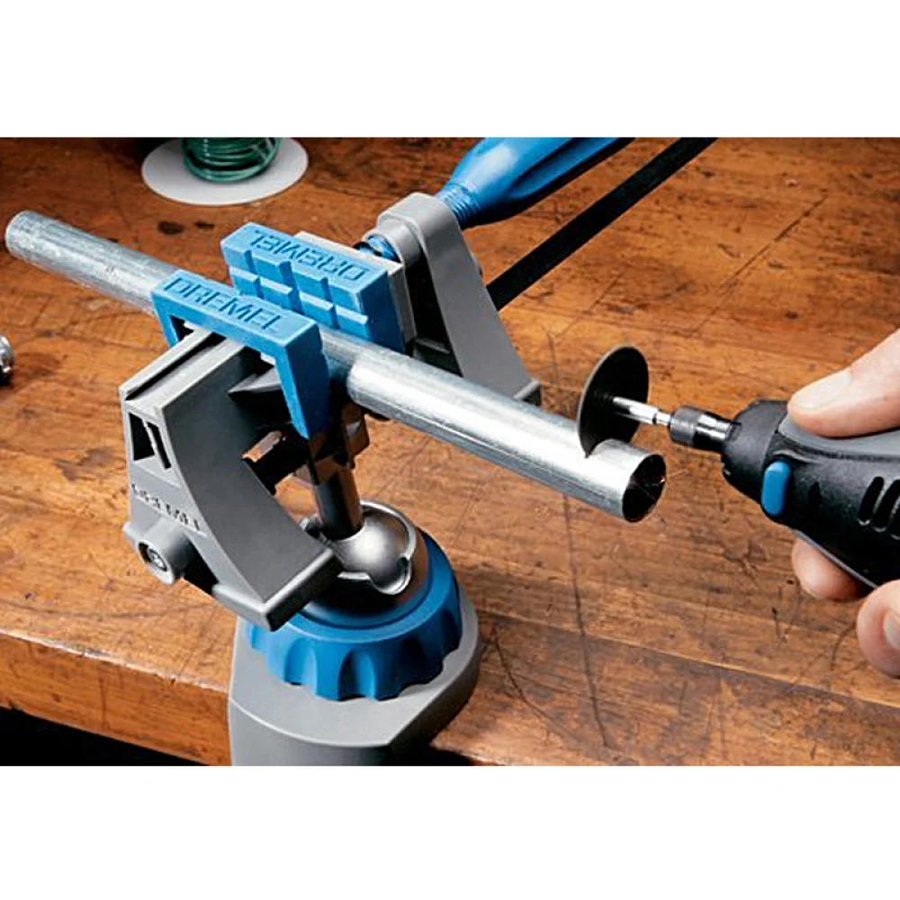 Estacao de Trabalho Morsa Multidirecional Para Micro Retifica Dremel 2500