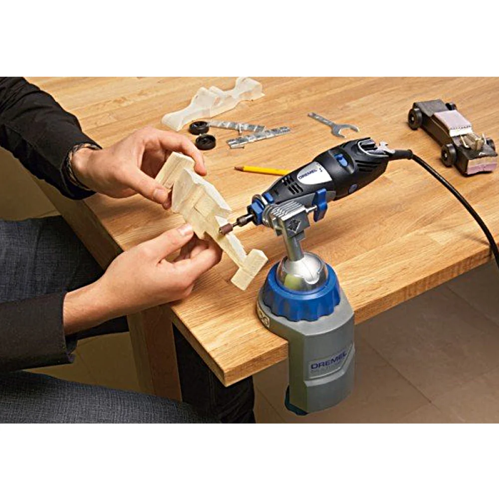Estacao de Trabalho Morsa Multidirecional Para Micro Retifica Dremel 2500