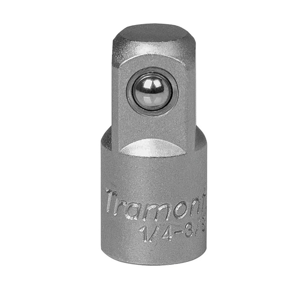 Adaptador de Soquete Quadrado Femea 1/4" Macho 3/8" CRV 1/4X3/8" Tramontina Pro 44801/101