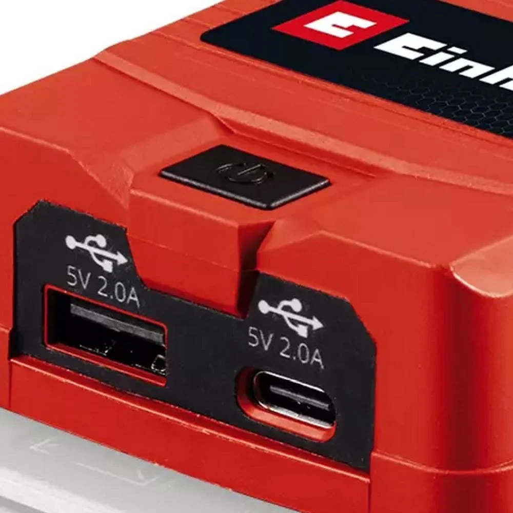Adaptador Usb-C para Bateria 18V Para Carregar Dispositivos Moveis Einhell TC-CP 18 LI