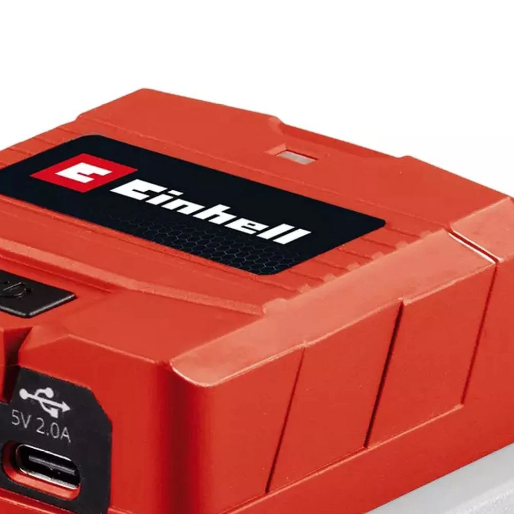 Adaptador Usb-C para Bateria 18V Para Carregar Dispositivos Moveis Einhell TC-CP 18 LI