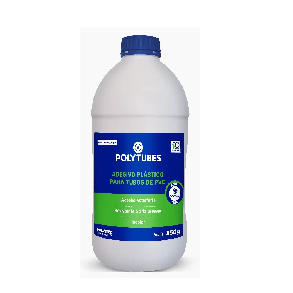 Adesivo para Tubo de Cpvc Polytubes 850G Pulvitec AA106