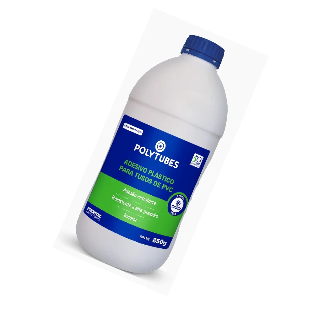 Adesivo para Tubo de Cpvc Polytubes 850G Pulvitec AA106