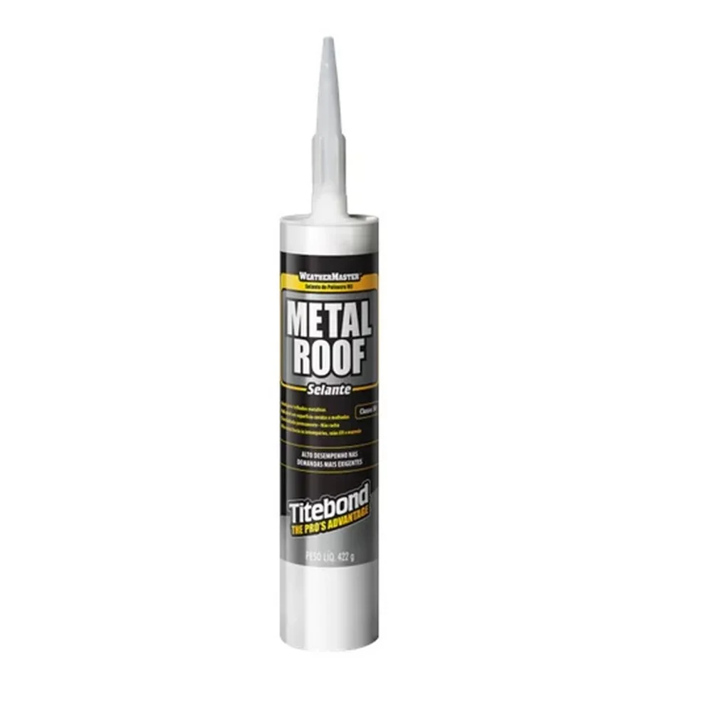 Adesivo Selante Metal Roof Cinza Para Telhados de Metal 422G Titebond 38241