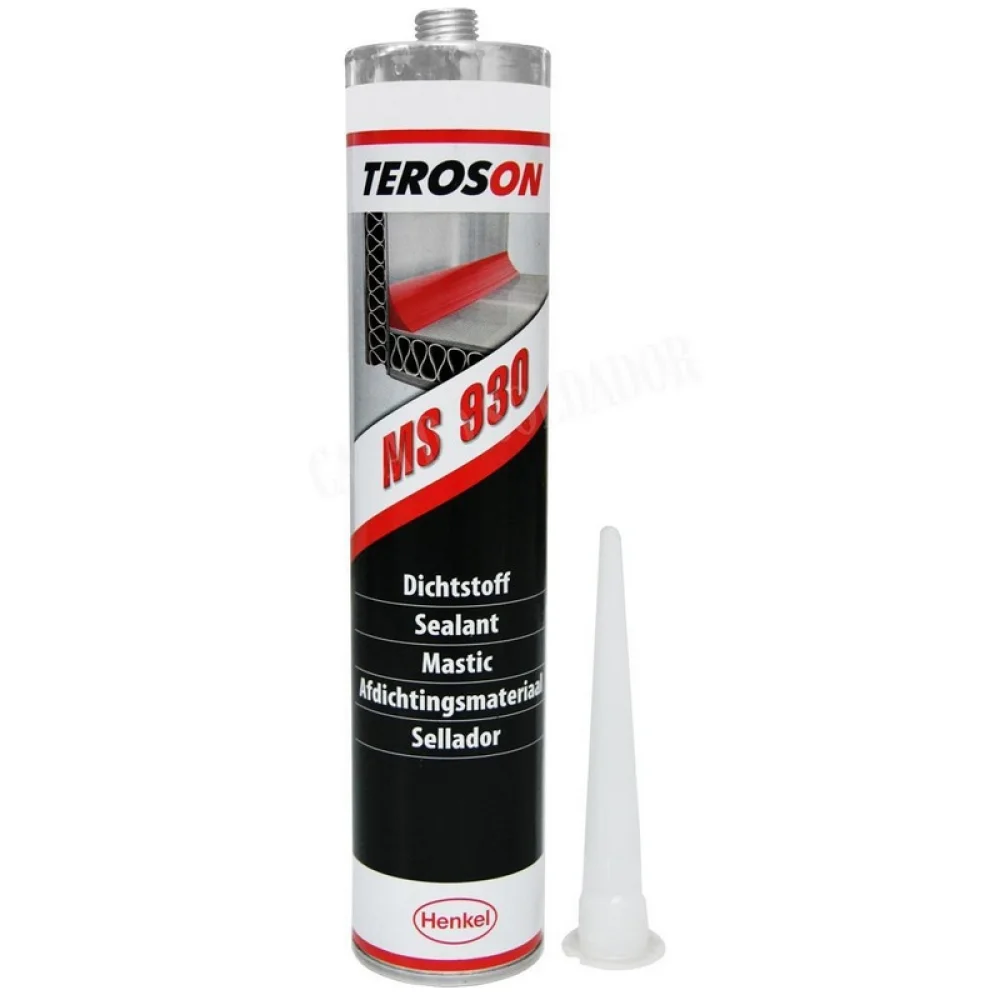 Adesivo Teroson Ms Cinza 310ML Loctite MS 930