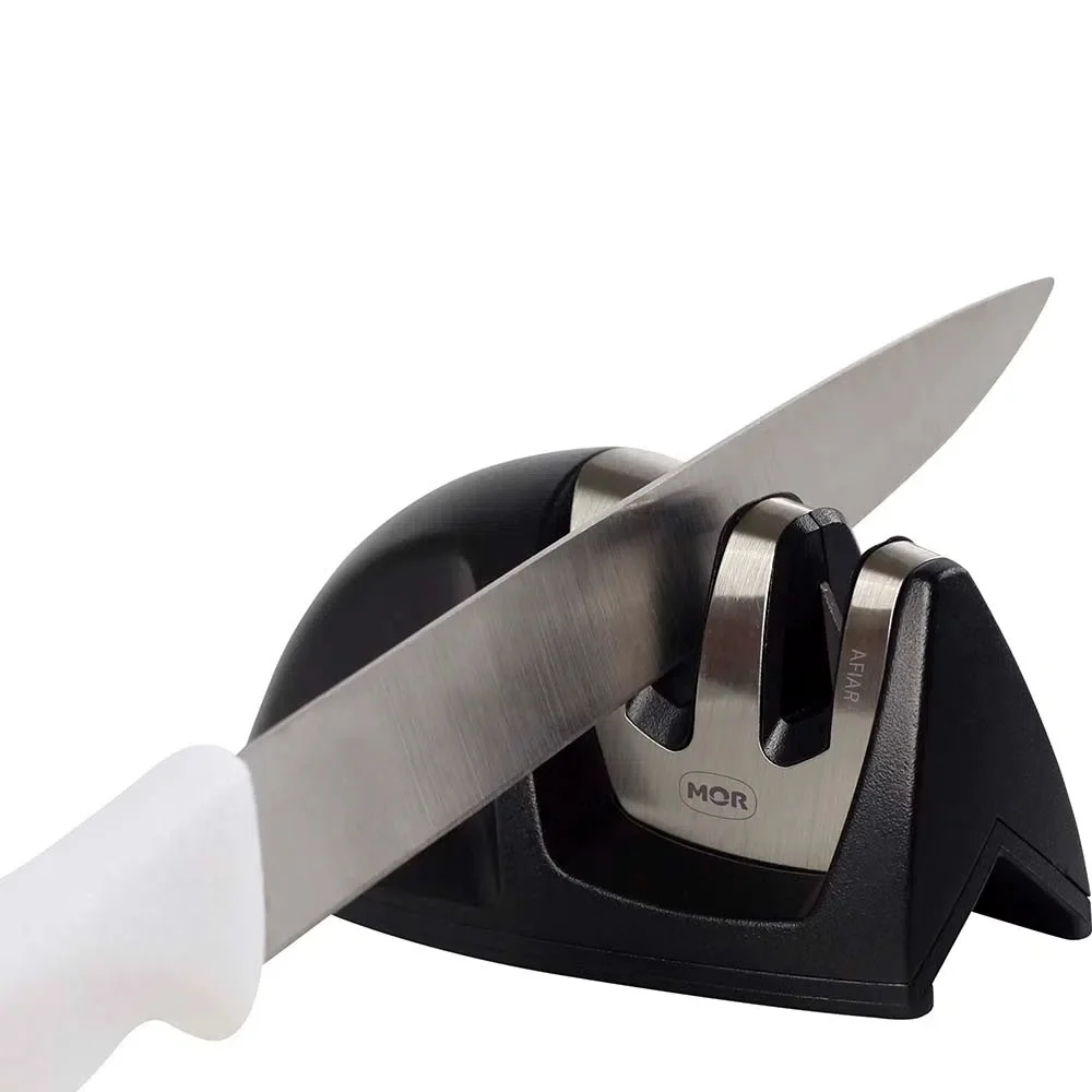 Afiador de Facas Manual 9,5X5CM Mor 3901