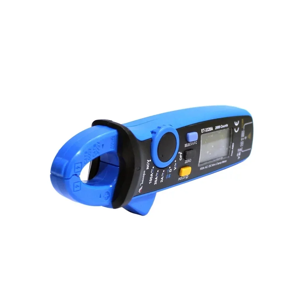 Alicate Amperimetro Digital 600V AC/DC CAT.III 300V 100A AC/DC Minipa ET-3320A