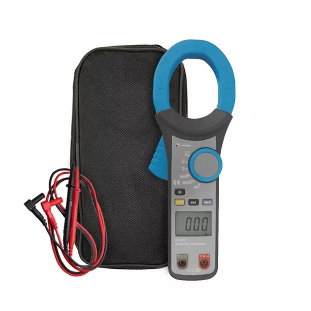 Alicate Amperimetro Digital 750V AC 1000V DC CAT.III 2000A AC Minipa ET-3901