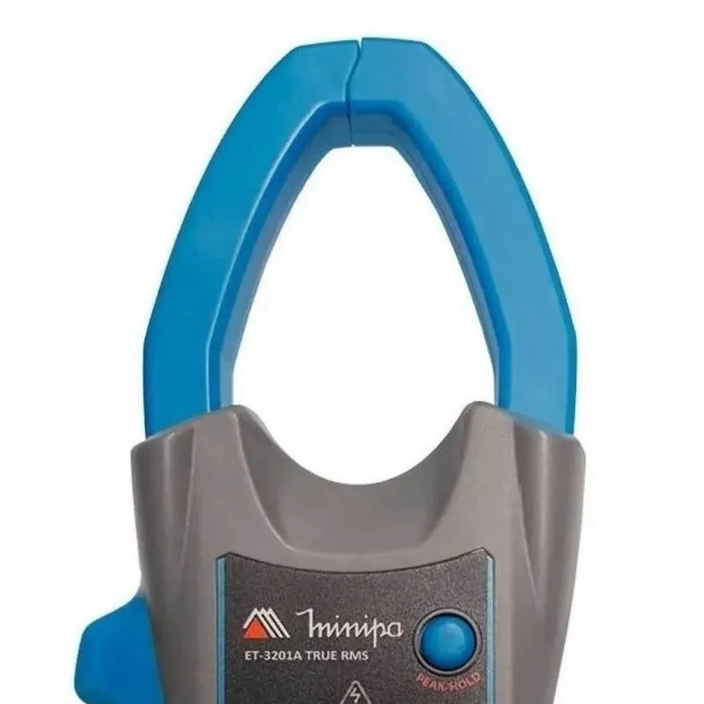 Alicate Amperimetro Digital 750V AC 1000V DC CAT.III 600V 1000A AC Minipa ET-3201A