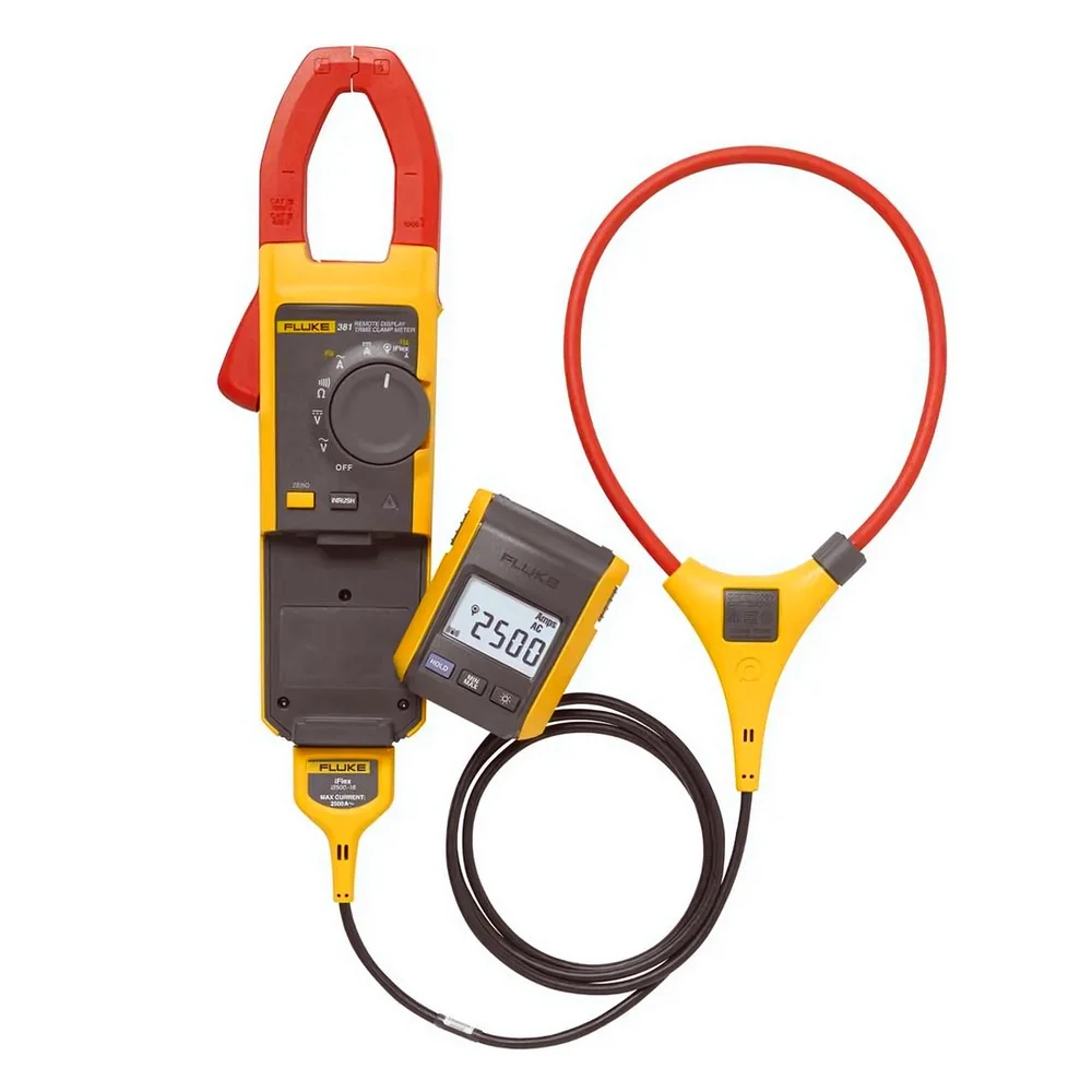 Alicate Amperimetro Digital Destacavel 1000VAC/DC CAT.IV True-RMS 1000A AC/DC Fluke 381