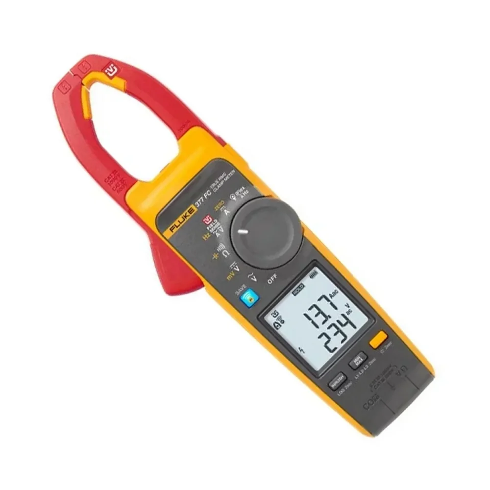Alicate Amperimetro Digital True RMS 1000V AC/DC CAT.III com Iflex Fieldsense 1000A AC/DC Fluke 377 FC