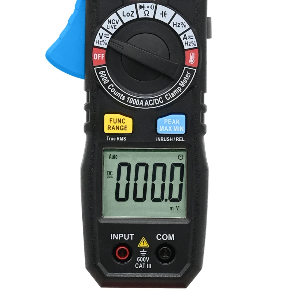 Alicate Amperimetro Digital True RMS AC 1000V AC/DC CAT.III 1000A AC/DC Minipa ET-3178