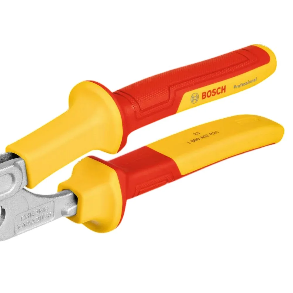 Alicate Bomba D'agua Isolado 1000V VDE IEC/EN60900 CRV 10" Bosch 1600A02NE5