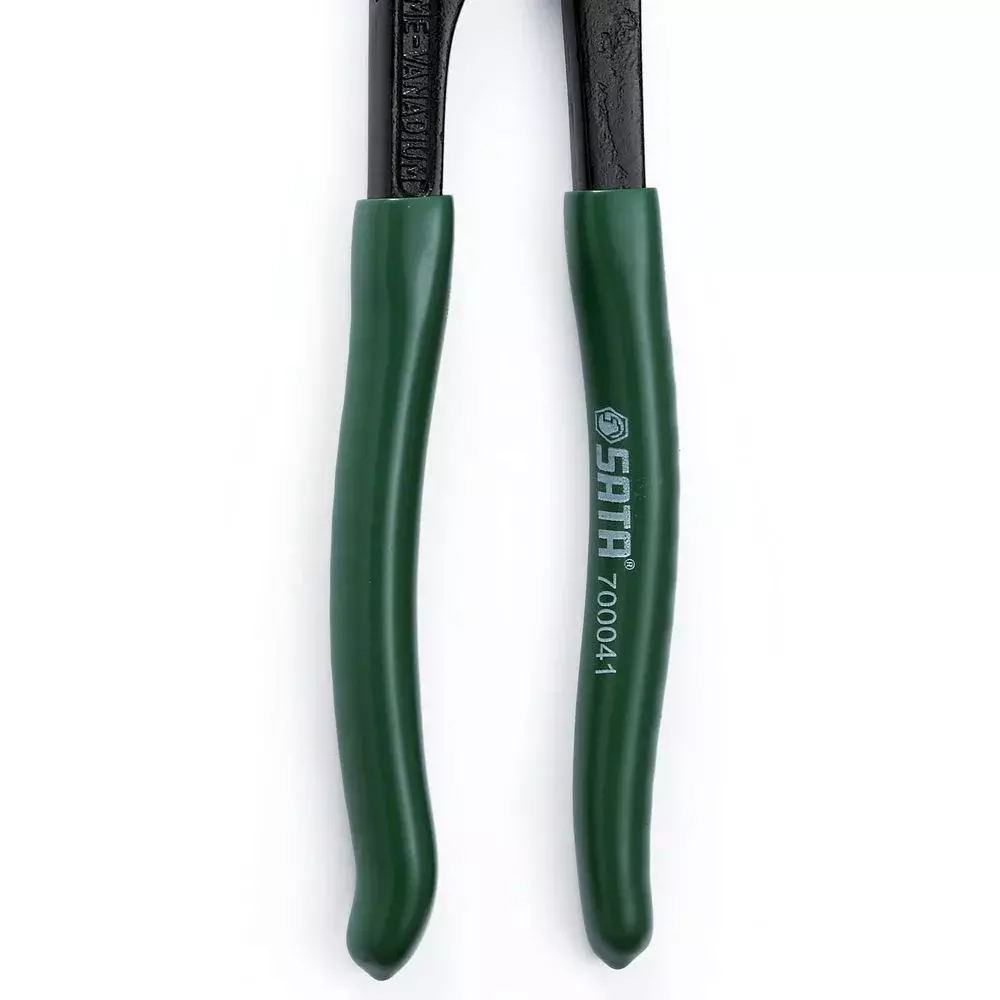 Alicate Bomba D'agua Mordente Curvo Cabo Plastificado CRV 10" Sata ST700041ST