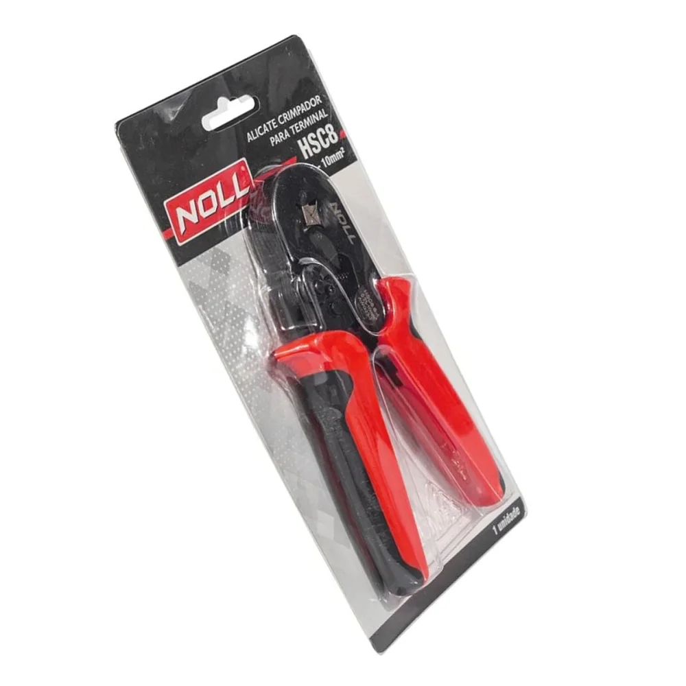 Alicate Crimpador para Terminais HSC8 0,25 A 10MM2 Noll AWG23-7