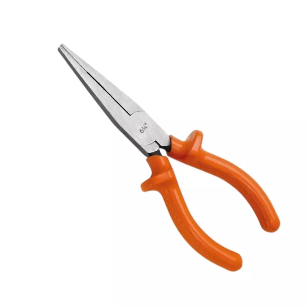 Alicate de Bico Chato Longo Isolado 1000V NBR9699 NR10 CRV 6.1/4" Sata ST70614G