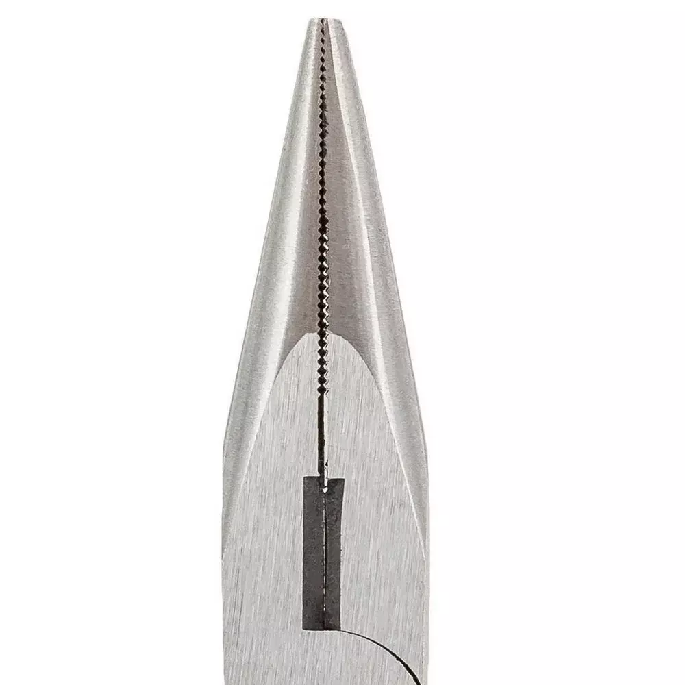 Alicate de Bico Meia Cana Isolado Cabo Emborrachado CRV 6" Sata ST70041BST