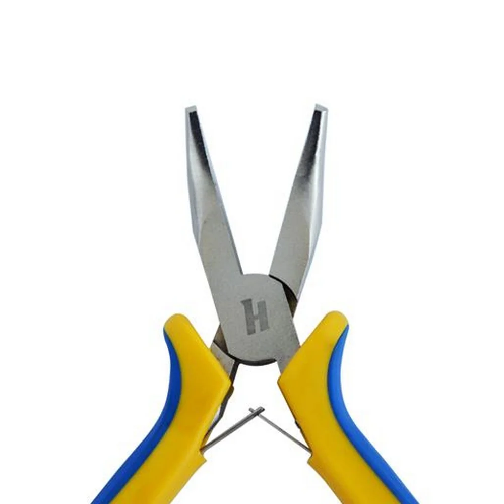 Alicate de Bico Meia Cana Longo Curvo Cabo Emborrachado 5" Hikari HK-500