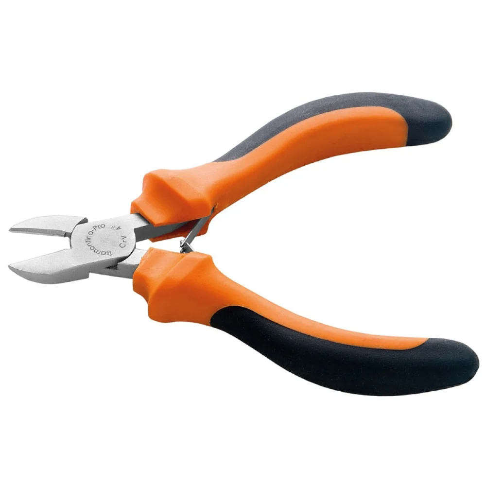 Alicate de Corte Diagonal Isolado Para Eletronica CRV 4" Tramontina Pro 44070/101