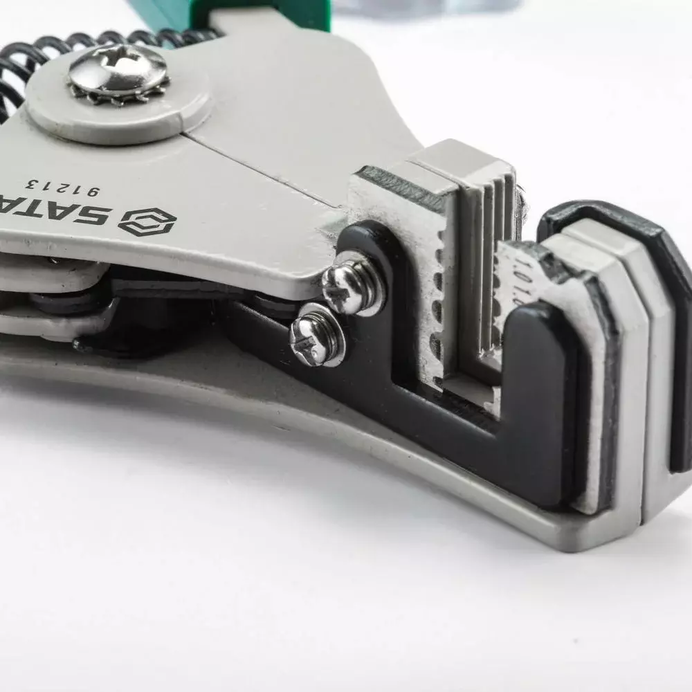 Alicate de Descascar Fio Automatico 1-3,2MM Sata ST91213ST