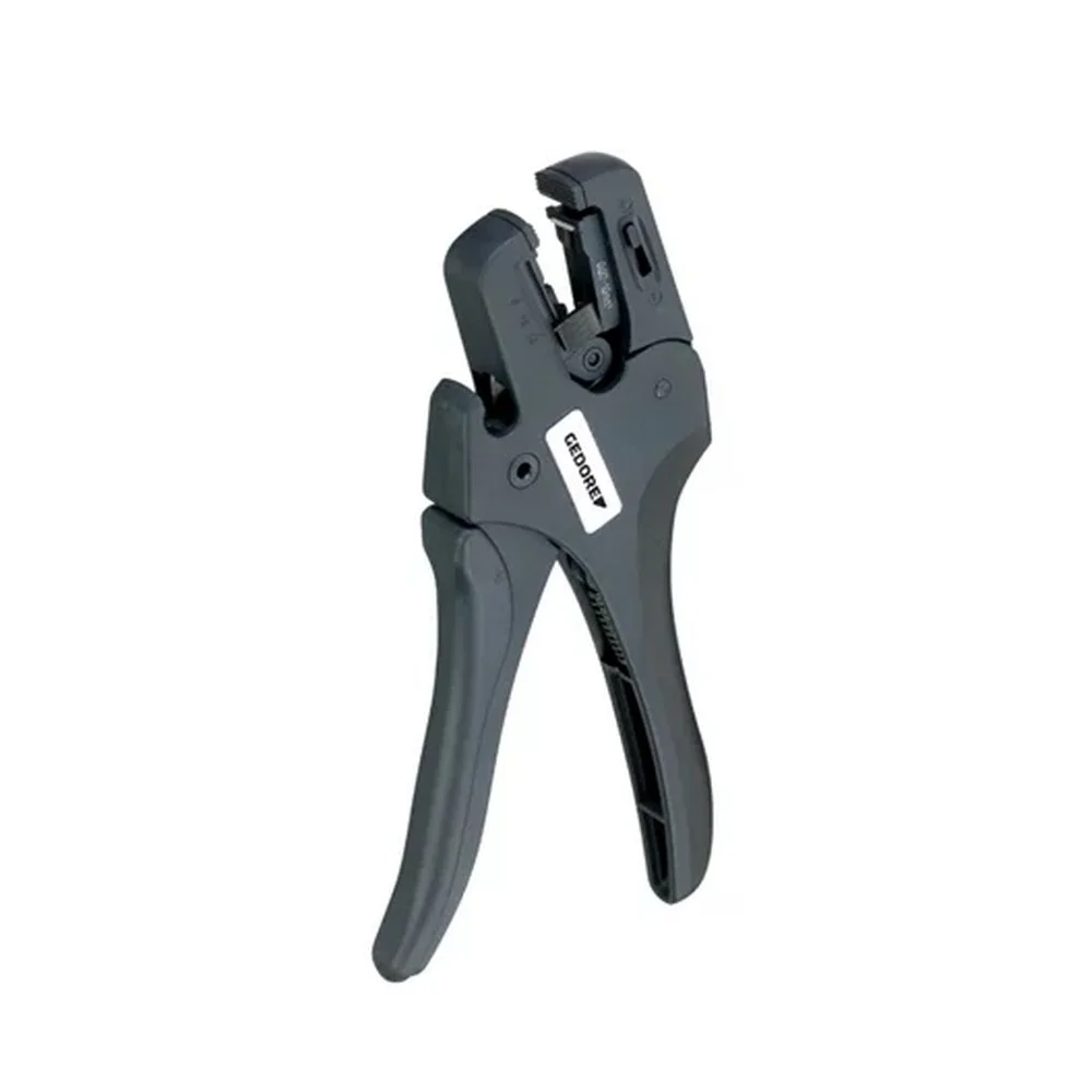 Alicate de Descascar Fio Automatico Com Inserto Intercambiavel Preto 0,02-10MM2 Gedore 8146