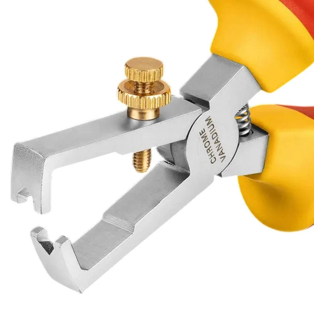 Alicate de Descascar Fio Simples Isolado 1000V VDE EN/IEC60900 CRV 6.1/4" Bosch 1600A02NE7