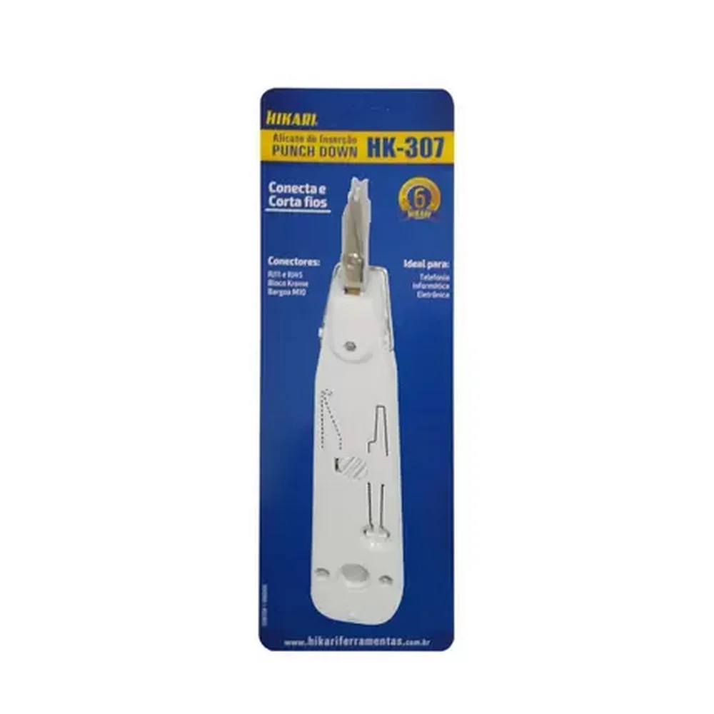 Alicate de Insercao Punch Down Hikari HK-307