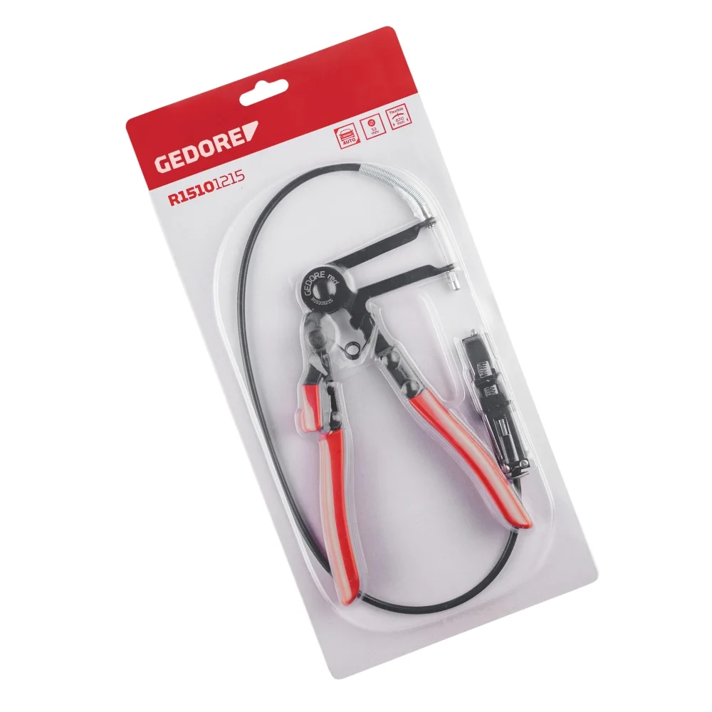 Alicate para Abracadeira Elastica Com Haste Flexivel 53MM Gedore Red R15101215